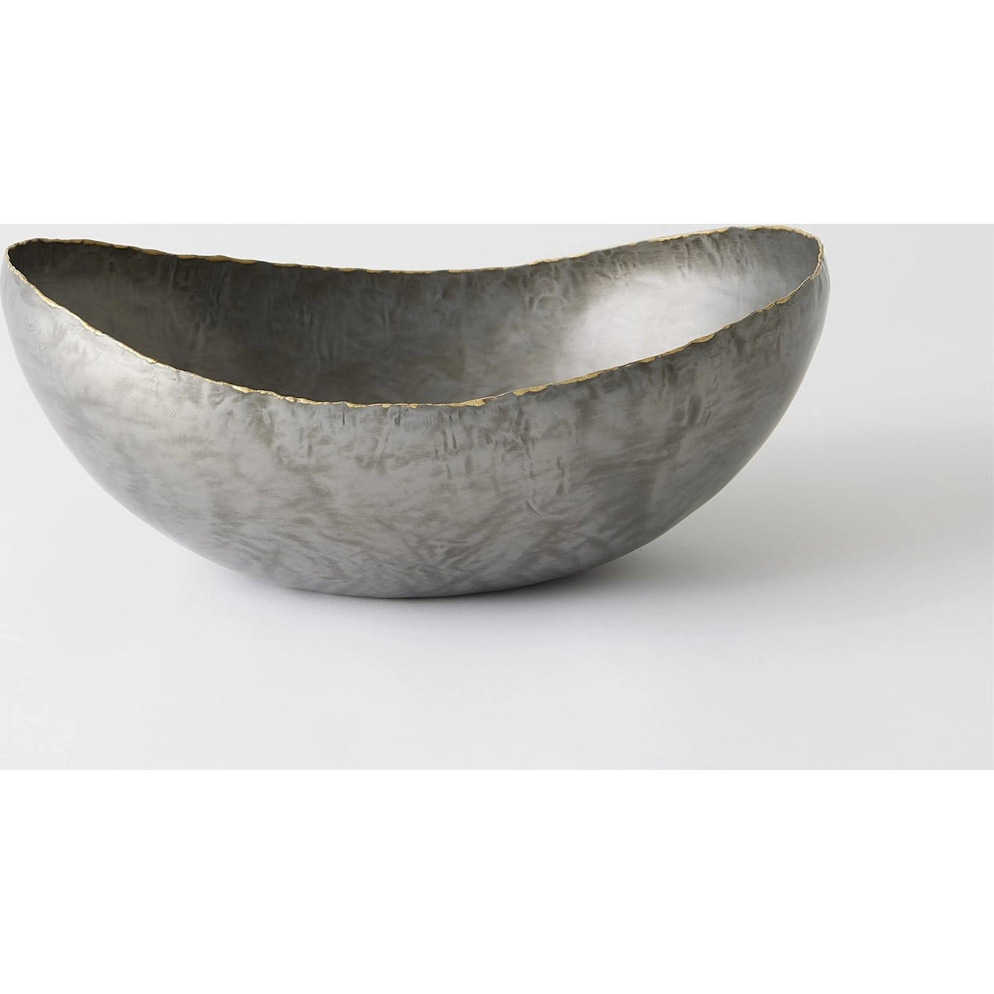011 SR-701520,SR-701521 | Unknown | Laforge Oval Bowl by Global Views in natural iron. Made from iron in a eclectic & global style.