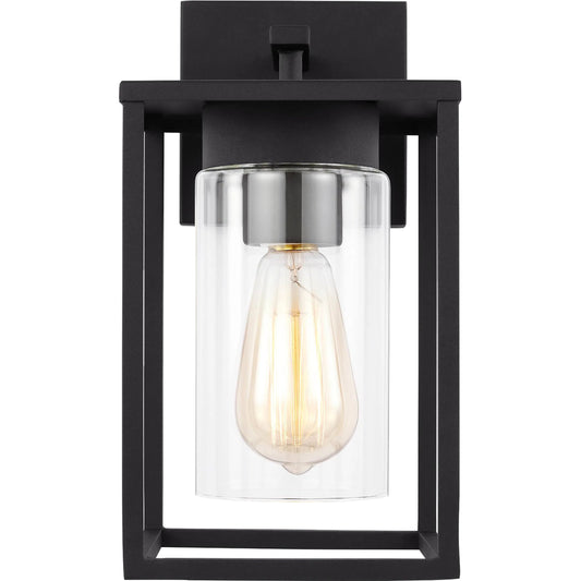 Vado Small One Light Outdoor Wall Lantern by Visual Comfort & Co.. Made from aluminum in a cottage & farmhouse style.