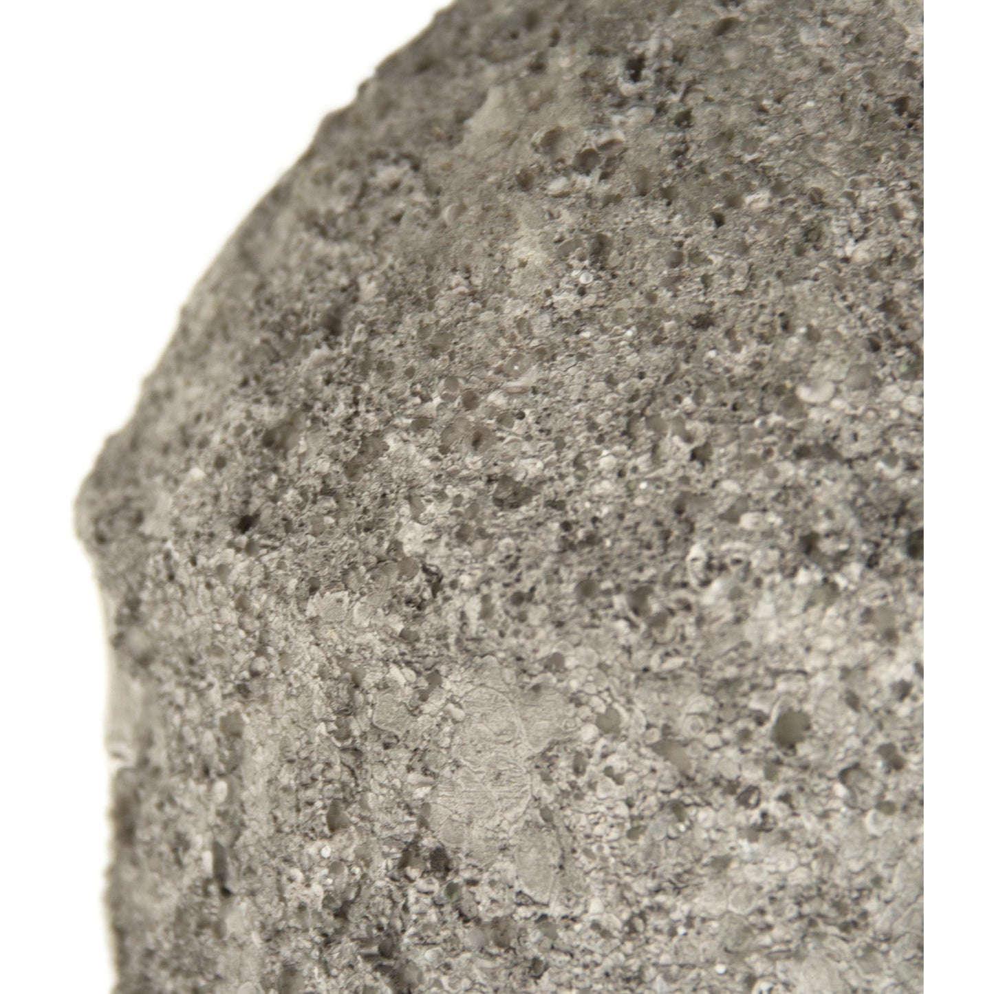 006 S-336770 | Closeup | Round Pitcher in Grey by Zentique in gray and polyresin. Made from polyresin in a cottage & farmhouse style.