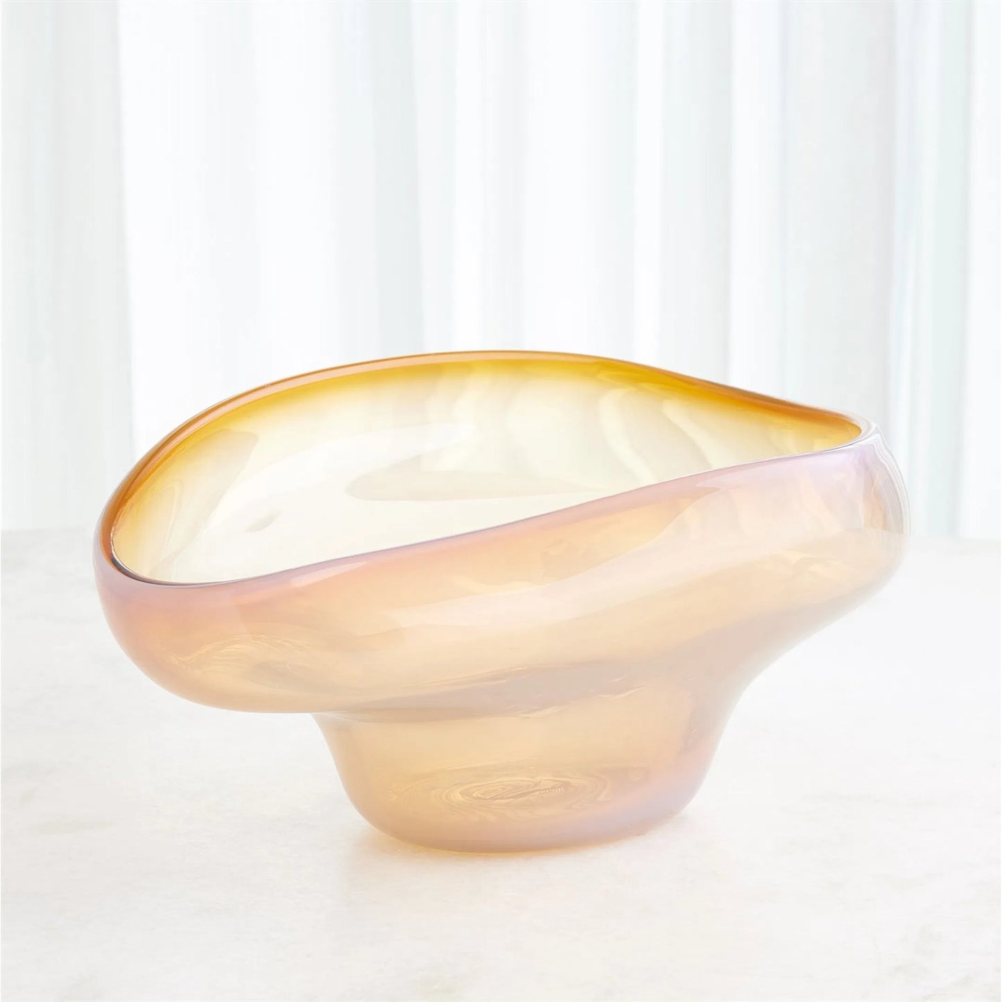 016 SI-2323744 | Lifestyle | Harmony Bowl by Global Views. Made from art glass in a eclectic & global style.