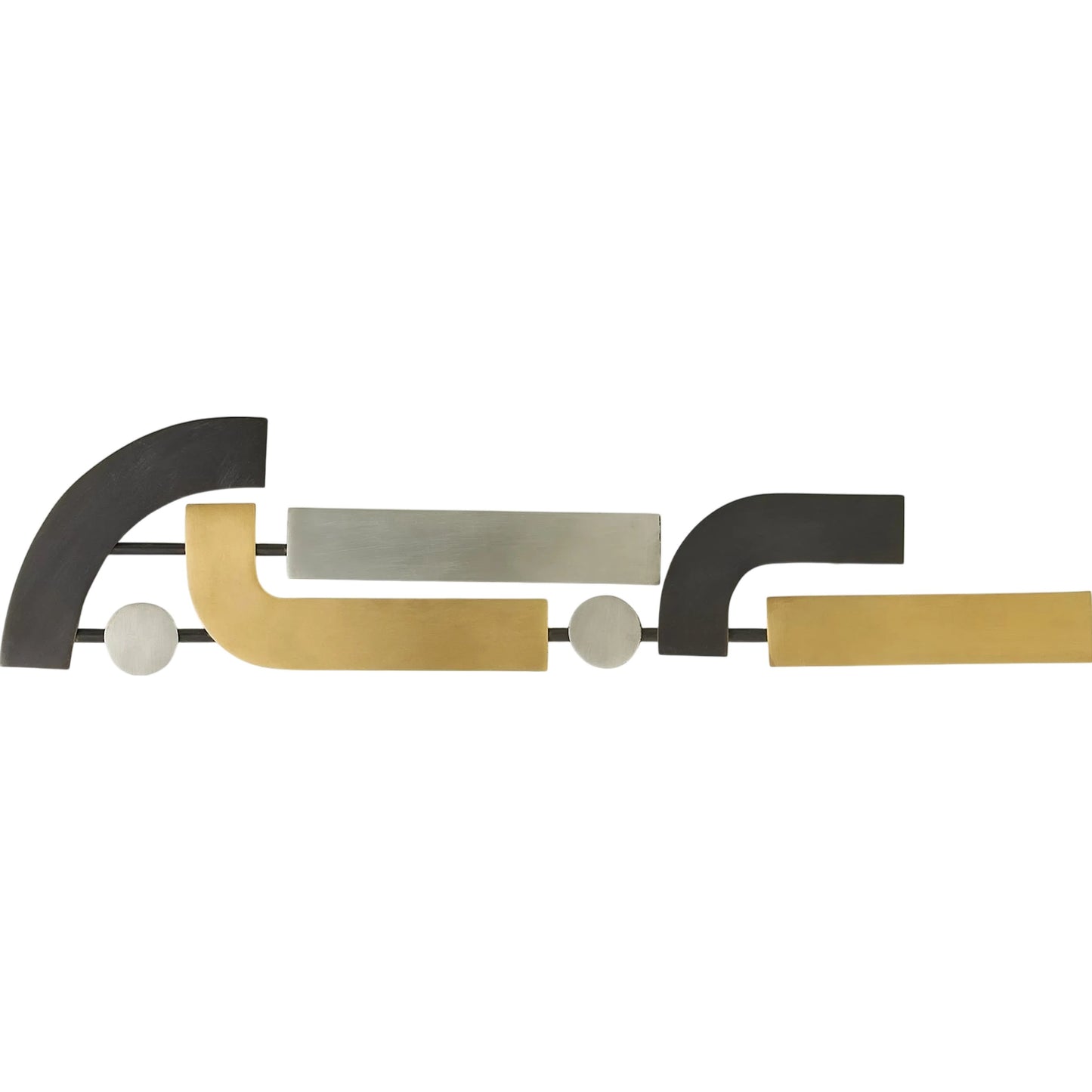 000 SI-2324125 | Primary Silo | Plaines Wall Mobile by Global Views in brass. Made from unique in a modern style.