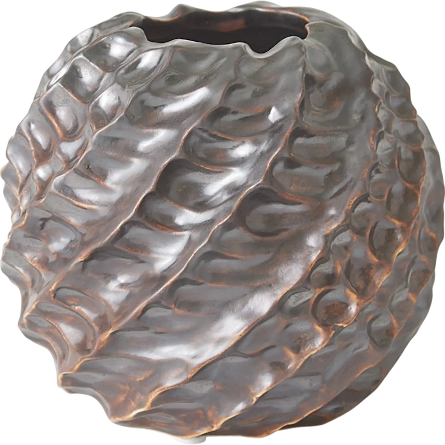 002 SI-2446218 | Primary Silo | Cadoret Vase by Global Views. Made from ceramic in a unique style.