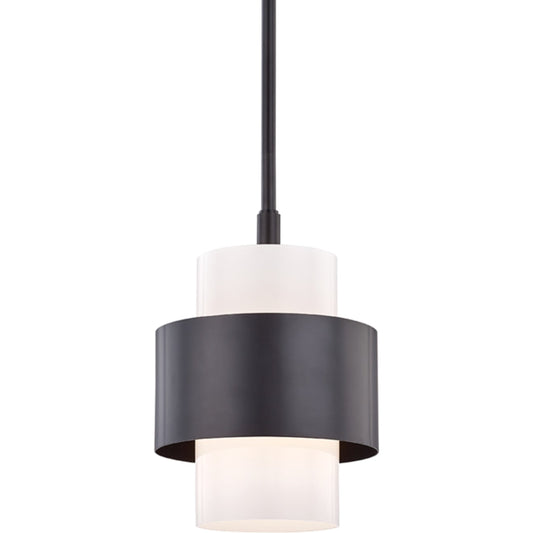 001 SR-762774 | Primary Silo | Corinth Pendant by Hudson Valley. Made from steel in a modern style.