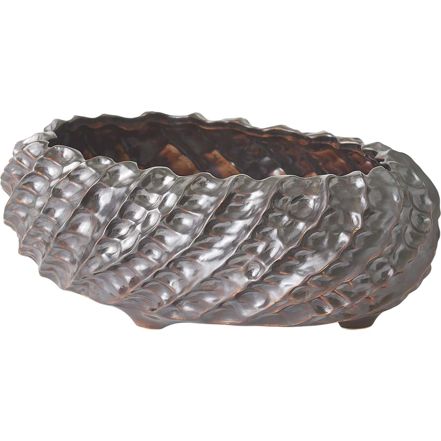 003 SI-2446216 | Primary Silo | Cadoret Bowl by Global Views. Made from ceramic in a unique style.