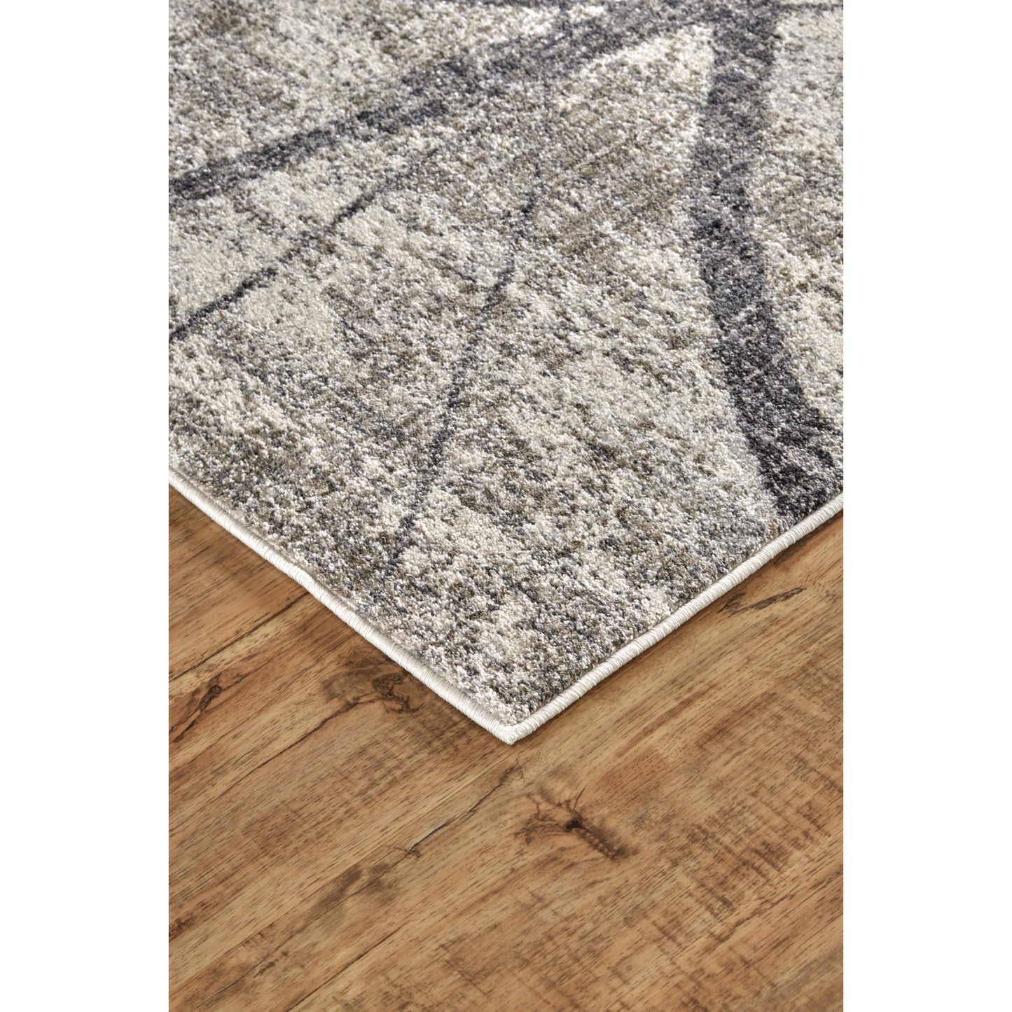 010 SI-1752434,SI-1752435,SI-1752436,SI-1752437,SI-1752439,SI-1752440 | Closeup | Kano Transitional Rug - 3877F by Feizy in taupe, gray, ivory. Made from polypropylene, polyester in a unique style.