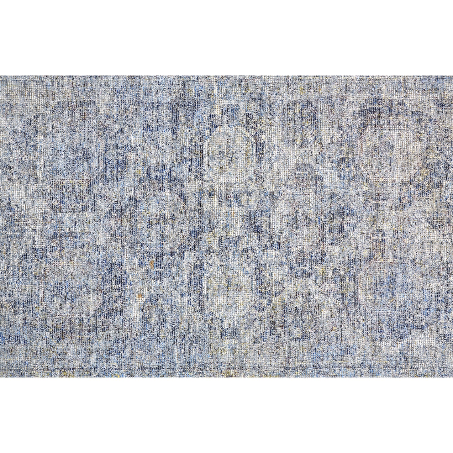 017 SI-1754253,SI-1754256,SI-1754257 | Closeup | Caldwell Transitional Rug - 8804F by Feizy in blue, ivory. Made from wool, viscose in a unique style.