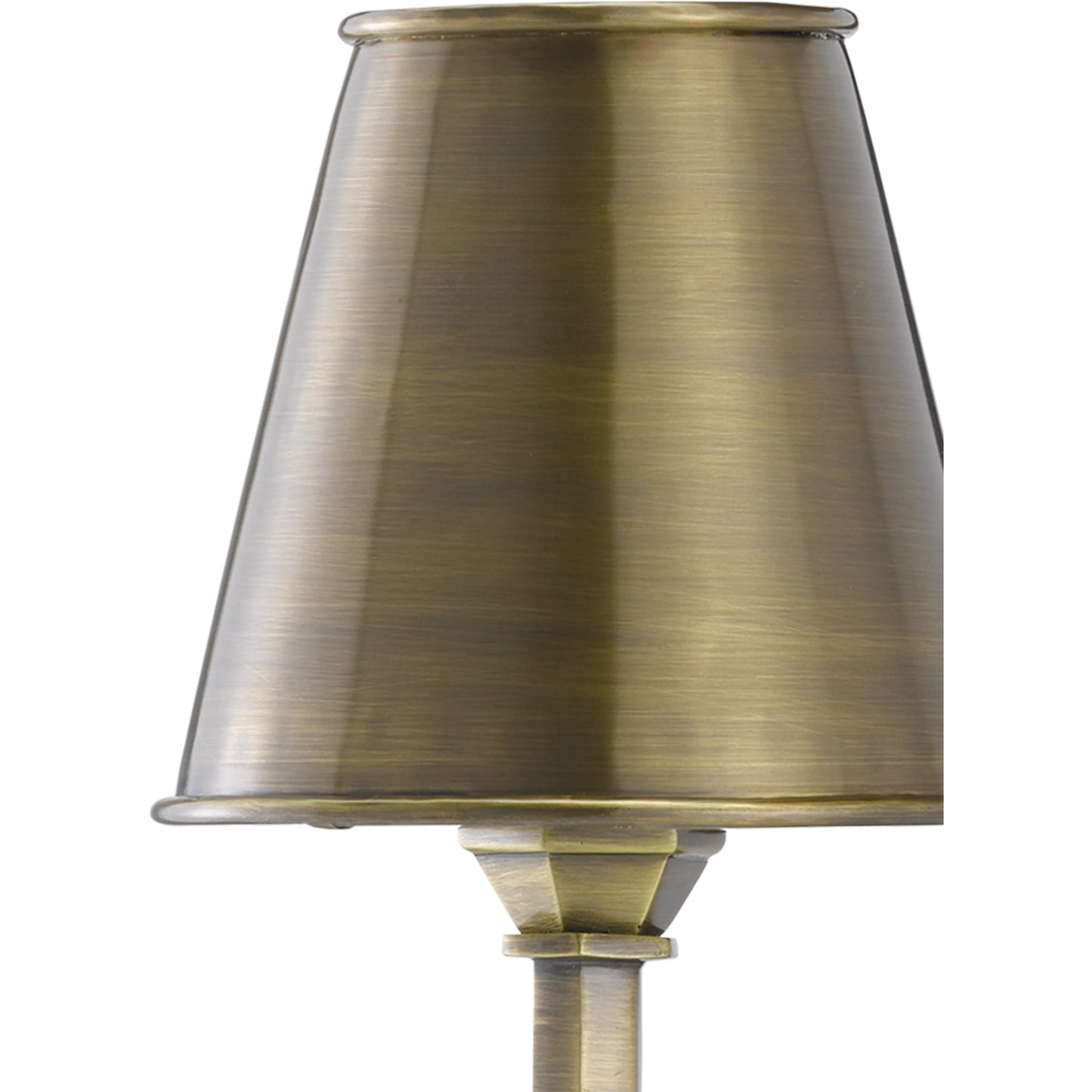 003 SI-1894633 | Closeup | Wollaton Wall Sconce by Currey and Company in light moroccan antique brass. Made from brass in a traditional style.