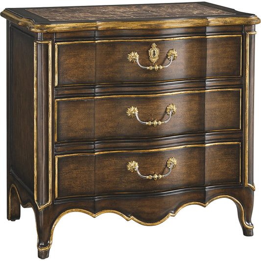 Aria Nightstand by Maitland-Smith. Made from unique in a transitional style.