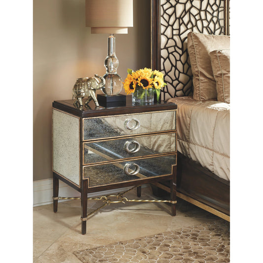 Bolero Nightstand by Maitland-Smith. Made from unique in a eclectic & global style.