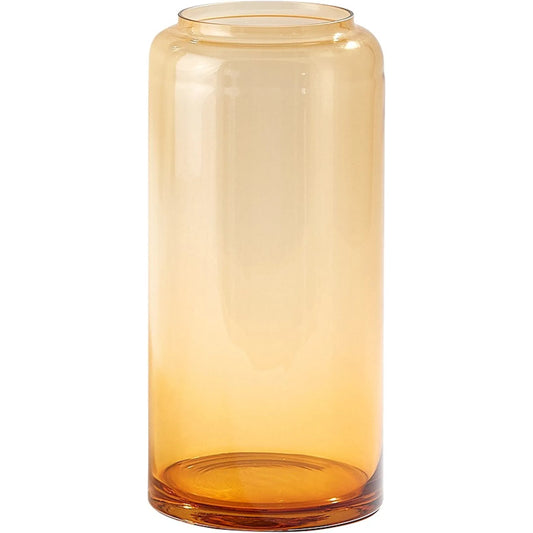 Datum Vase by Global Views in caramel. Made from unique in a eclectic & global style.