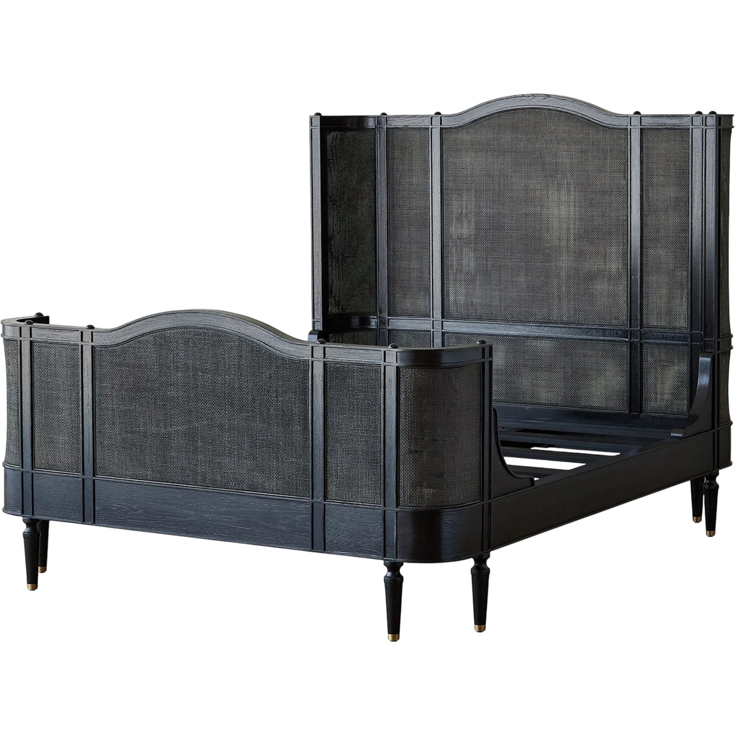 002 SI-2323832,SI-2323833 | Primary Silo | Josephine King Bed by Global Views in blackened oak. Made from unique in a unique style.