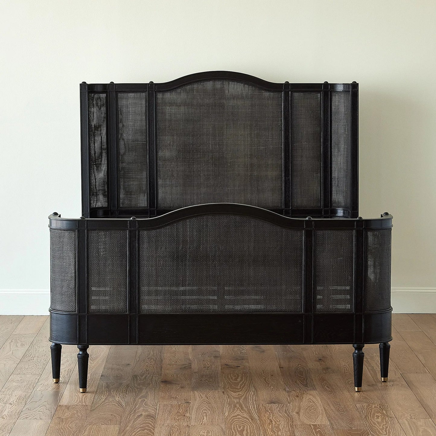 018 SI-2323832,SI-2323833 | Additional Silo | Josephine King Bed by Global Views in blackened oak. Made from unique in a unique style.