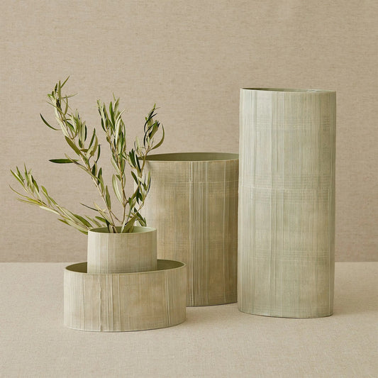 Cross Hatch Vase by Global Views. Made from unique in a unique style.