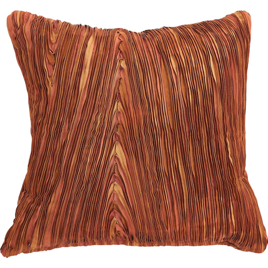 001 SI-2324288 | Primary Silo | Ribbon Pillow by Global Views in rust. Made from unique in a eclectic & global style.