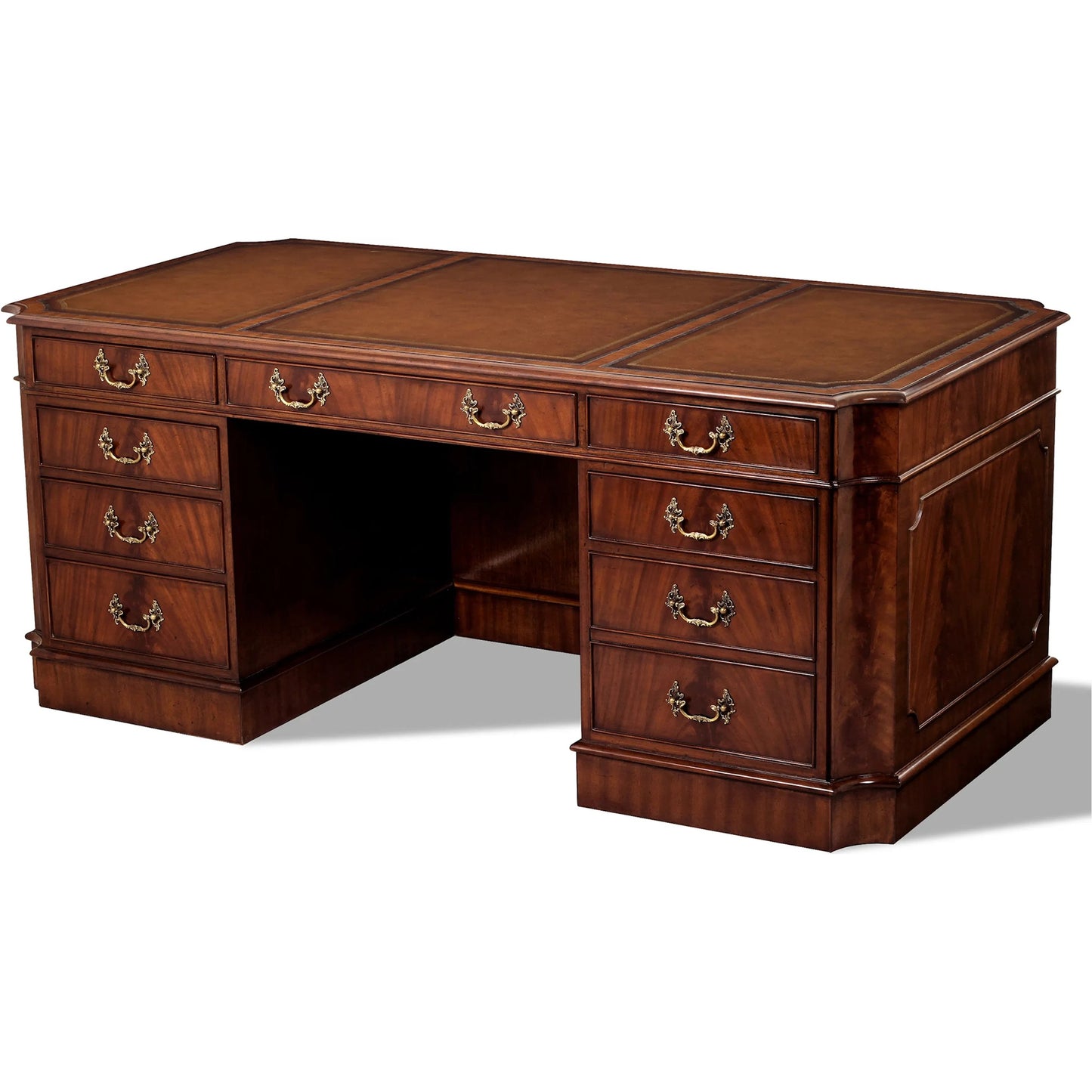 002 SI-2016034 | Additional Silo | Alexander Desk by Maitland-Smith. Made from unique in a traditional style.