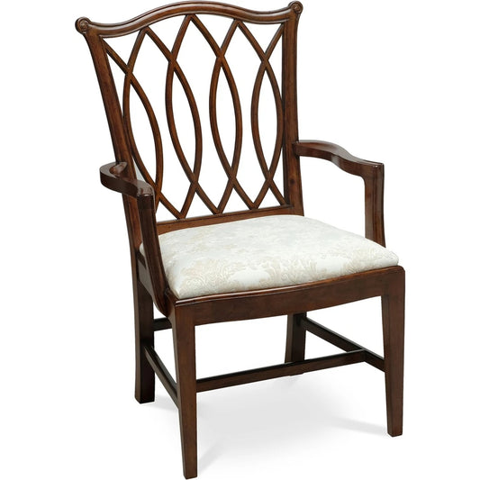 Patron Arm Chair by Maitland-Smith. Made from unique in a traditional style.