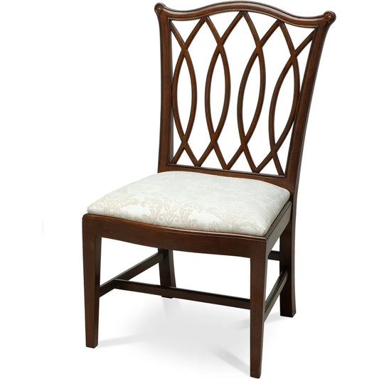 Patron Side Chair by Maitland-Smith. Made from unique in a traditional style.