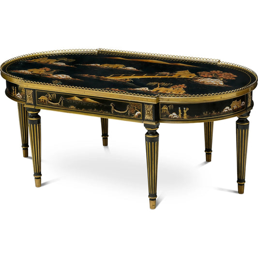 Fortune Cocktail Table by Maitland-Smith. Made from unique in a traditional style.