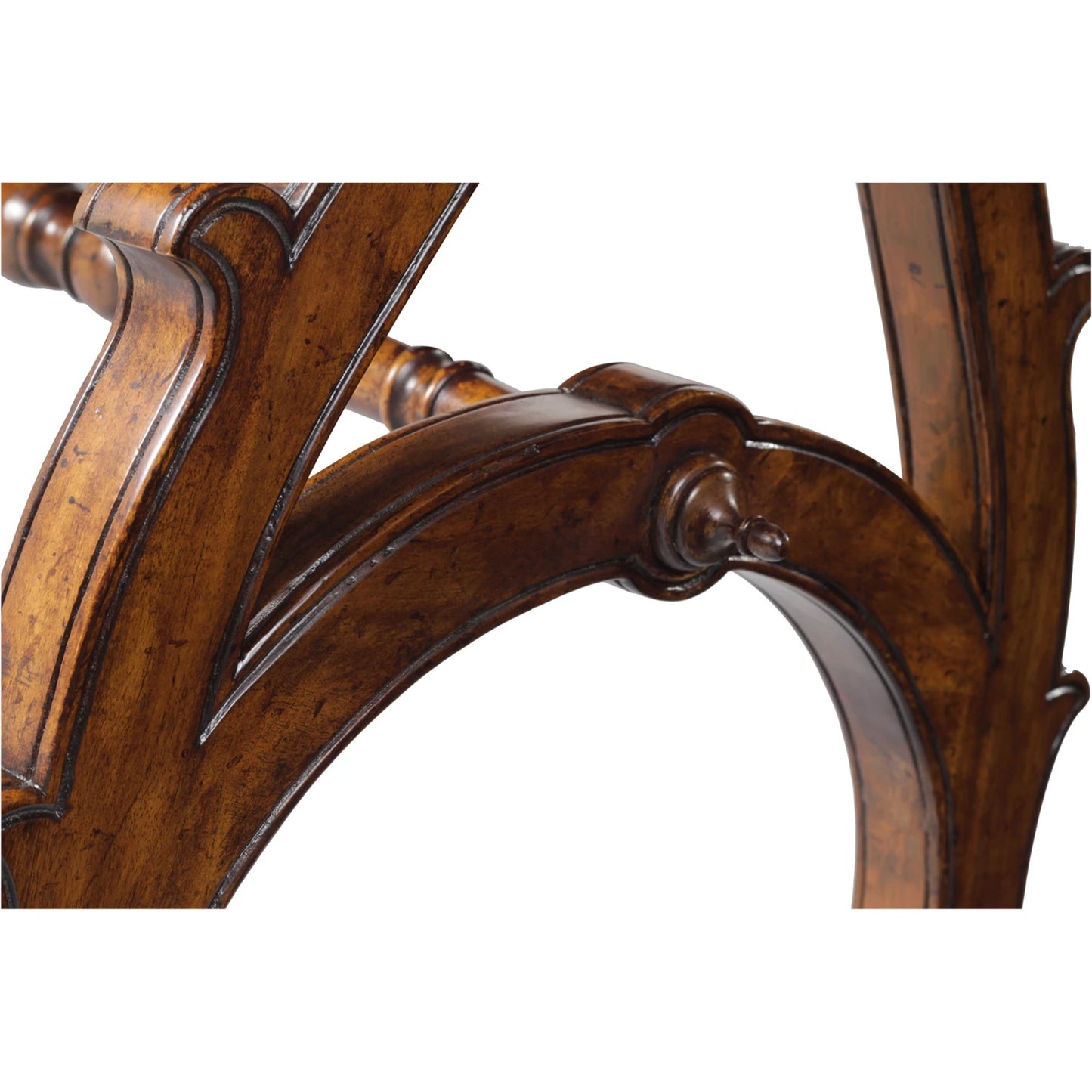 004 SI-2016091 | Closeup | Meadow Dining Table by Maitland-Smith. Made from unique in a traditional style.