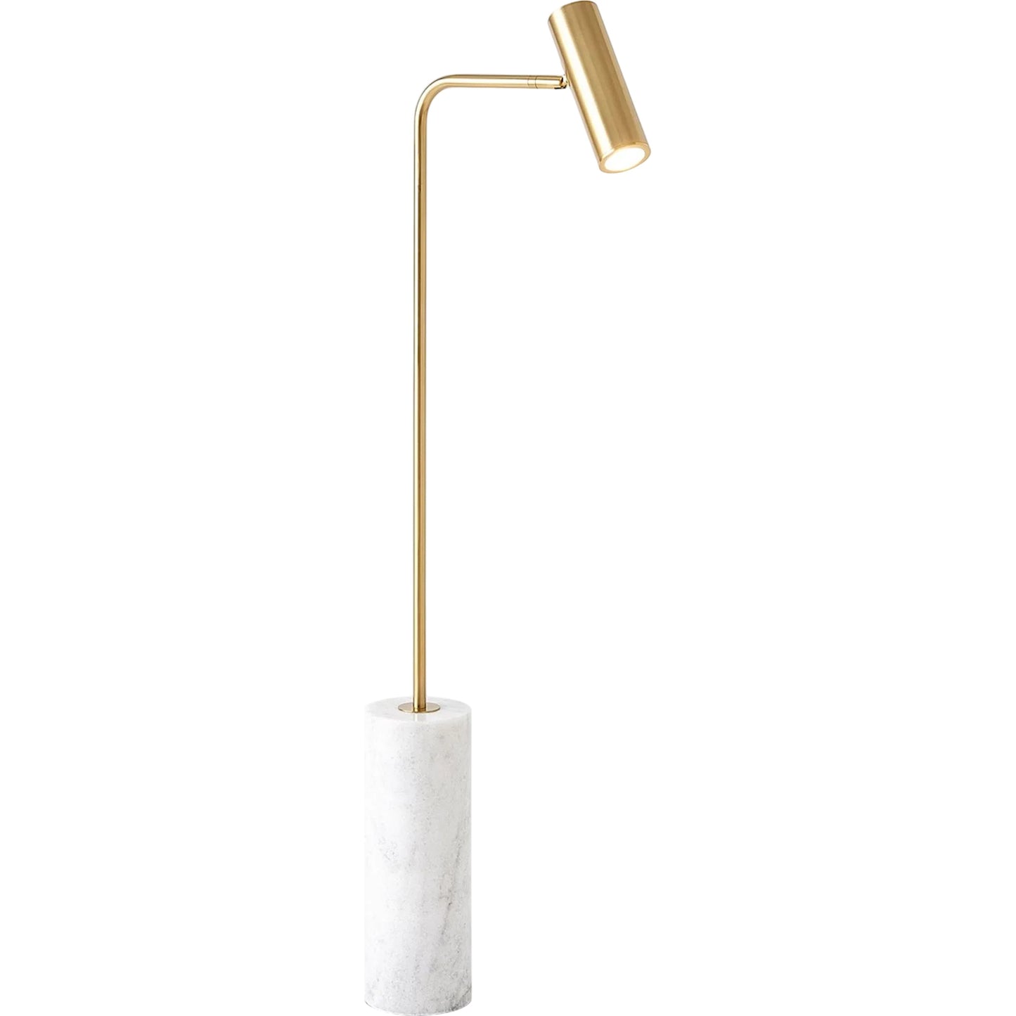 001 SI-2324430 | Primary Silo | Spotlight Floor Lamp by Global Views in red and marble. Made from unique in a unique style.