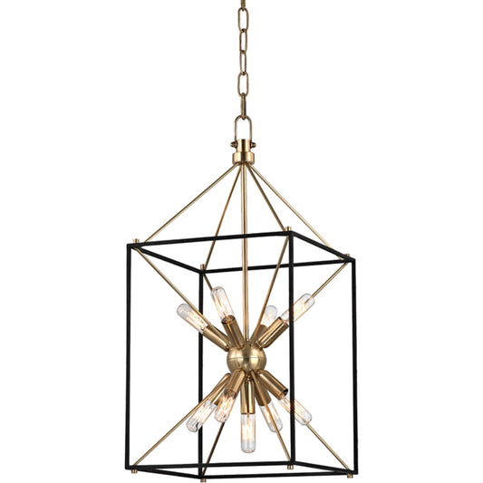 001 S-312532 | Primary Silo | Glendale Pendant by Hudson Valley. Made from brass in a modern style.