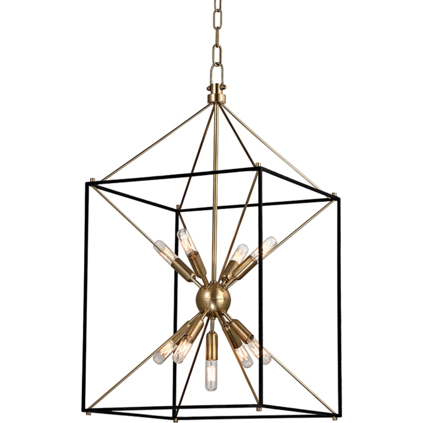 003 S-312535 | Primary Silo | Glendale Pendant by Hudson Valley. Made from brass in a modern style.