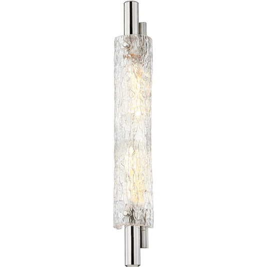 Harwich 2 Light Wall Sconce by Hudson Valley. Made from steel in a modern style.