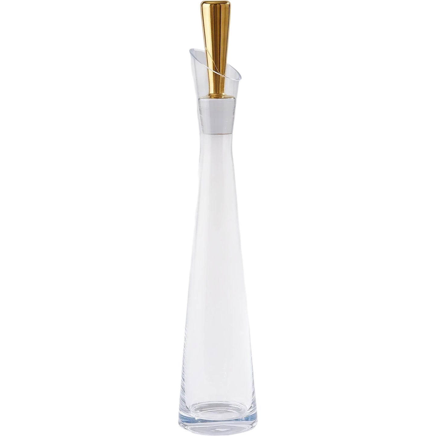 004 SI-2445635 | Primary Silo | Slant Decanter by Global Views. Made from glass in a transitional style.