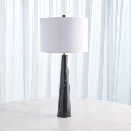 Pinnacle Marble Lamp by Global Views in marble. Made from unique in a eclectic & global style.