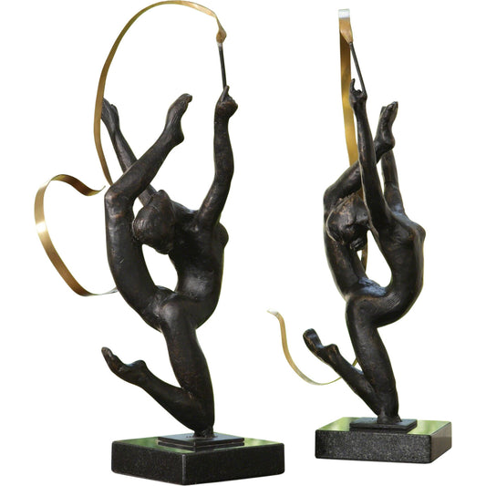 001 SR-892926 | Primary Silo | Ribbon Dancer by Global Views. Made from granite, cast iron in a eclectic & global style.