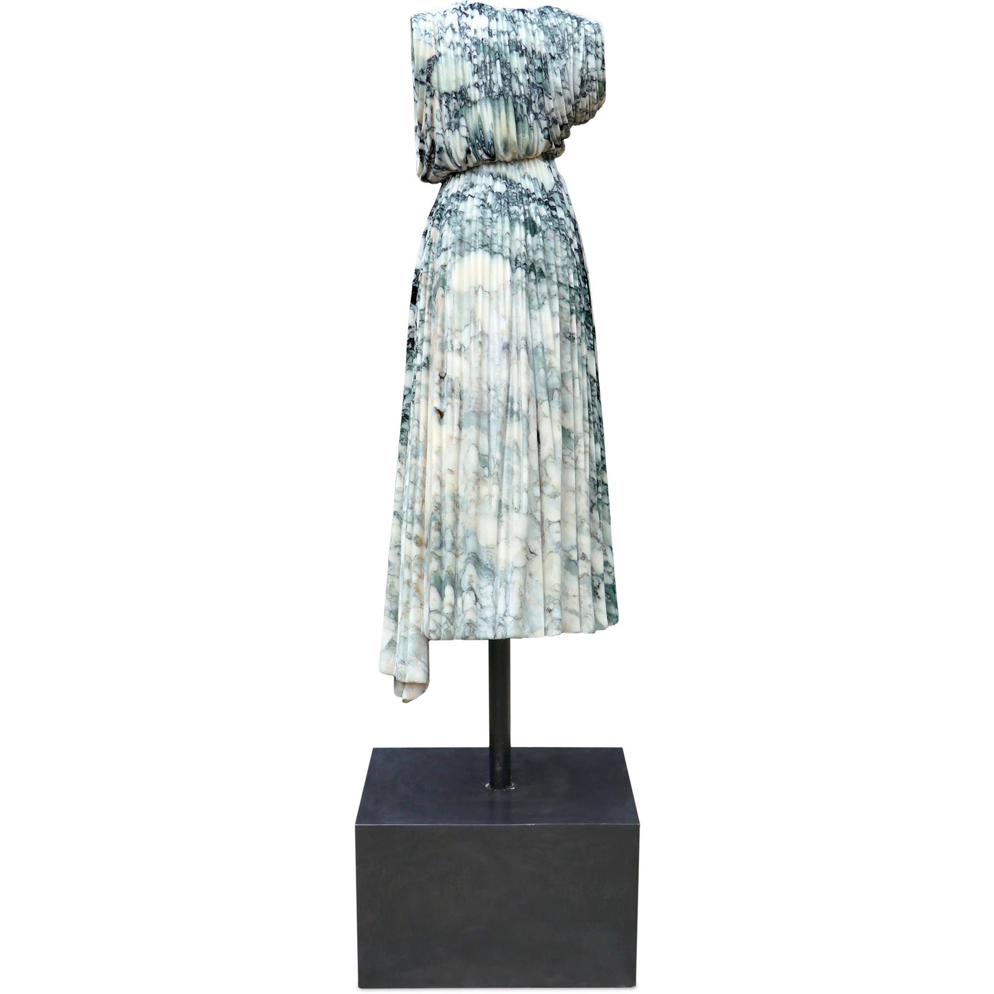 007 SI-2191775 | Additional Silo | Madame's Cocktail Dress by Currey and Company in natural. Made from marble, metal in a modern style.