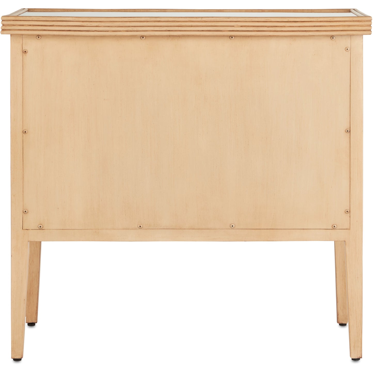 012 SI-1894521 | Additional Silo | Santos 2-Drawer Chest by Currey and Company. Made from mahogany, rattan, brass, glass in a transitional style.