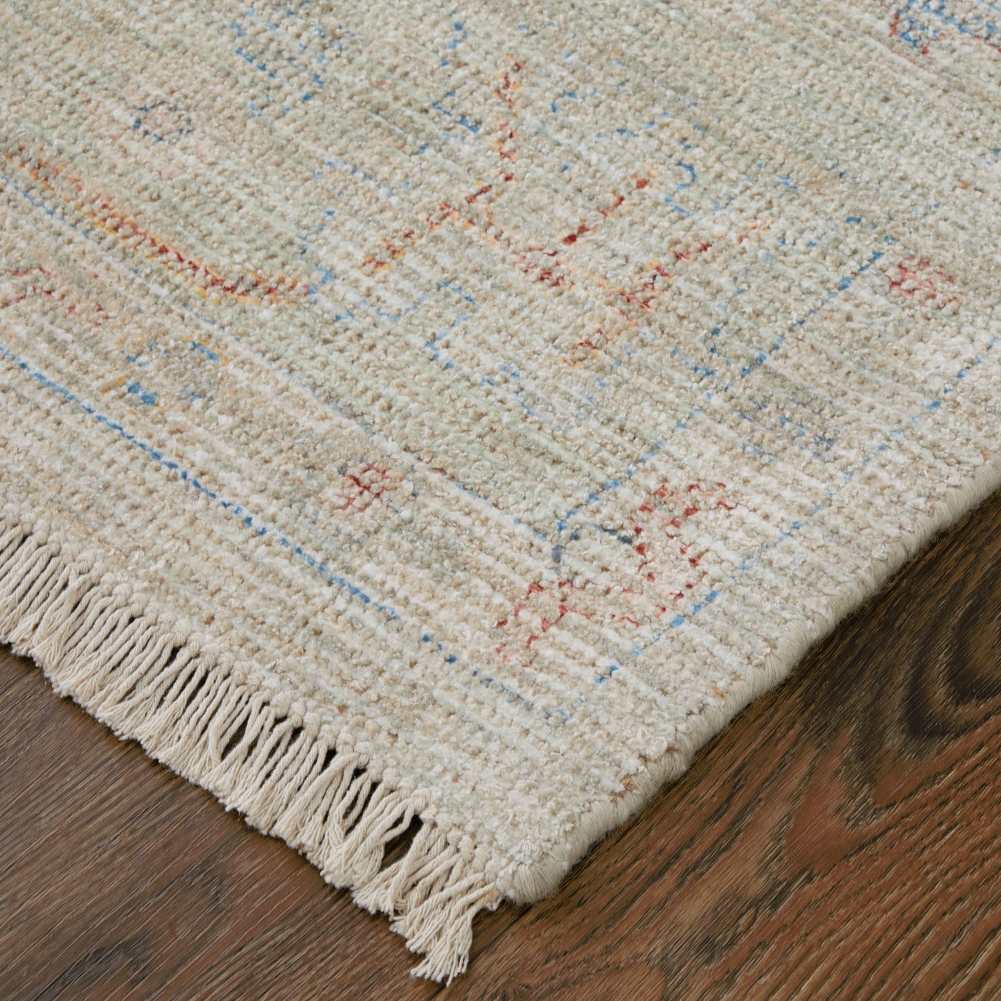 002 SI-2158711,SI-2158712,SI-2158713,SI-2158714,SI-2158715,SI-2158716 | Closeup | Caldwell Rug - 8798978F by Feizy in brown, tan, blue. Made from wool, viscose in a unique style.