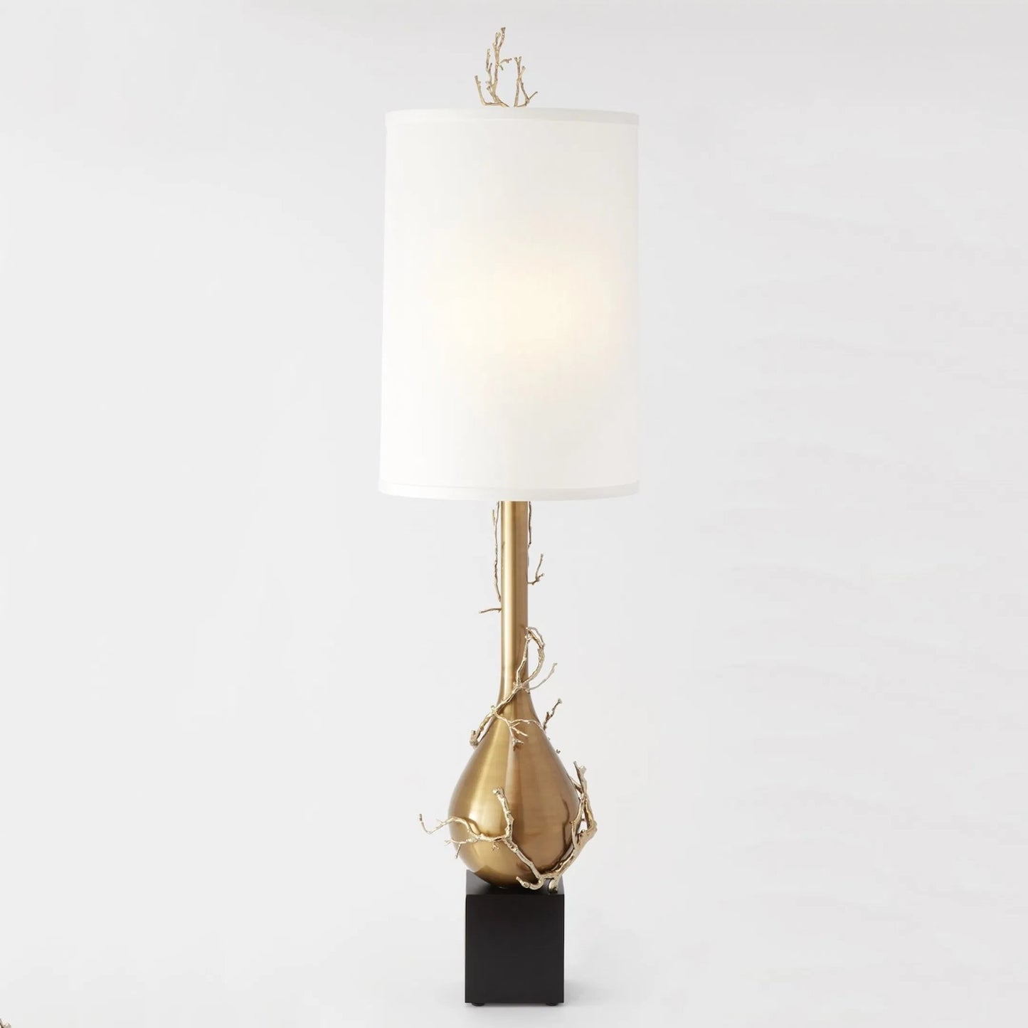 002 SR-702256 | Additional Silo | Twig Bulb Floor Lamp by Global Views. Made from brass, stainless steel in a transitional style.