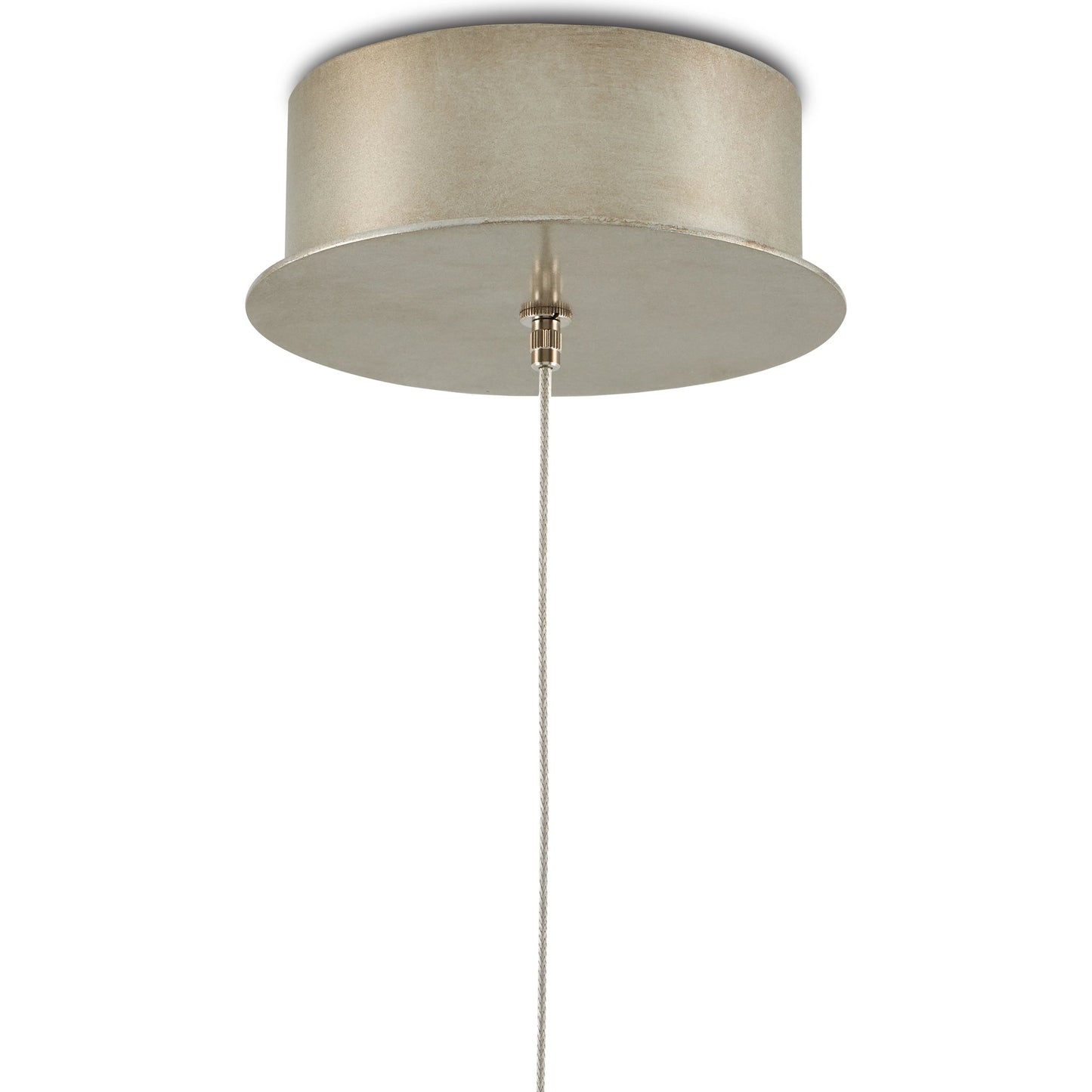 005 SI-1924128 | Additional Silo | Regatta 1-Light Multi-Drop Pendant by Currey and Company in cupertino, silver. Made from cupertino, iron, capiz shell in a modern style.