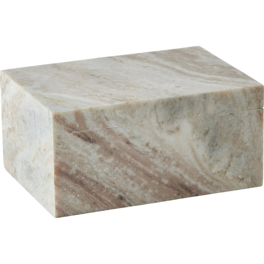 Toronto Marble Box by Global Views in natural. Made from unique in a modern style.