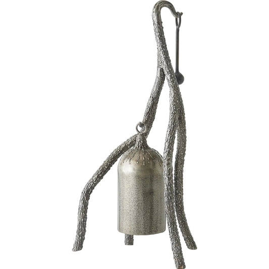 001 SI-2323593 | Primary Silo | Forest Blossom Sound Sculpture by Global Views in forest and metallic. Made from unique in a rustic style.