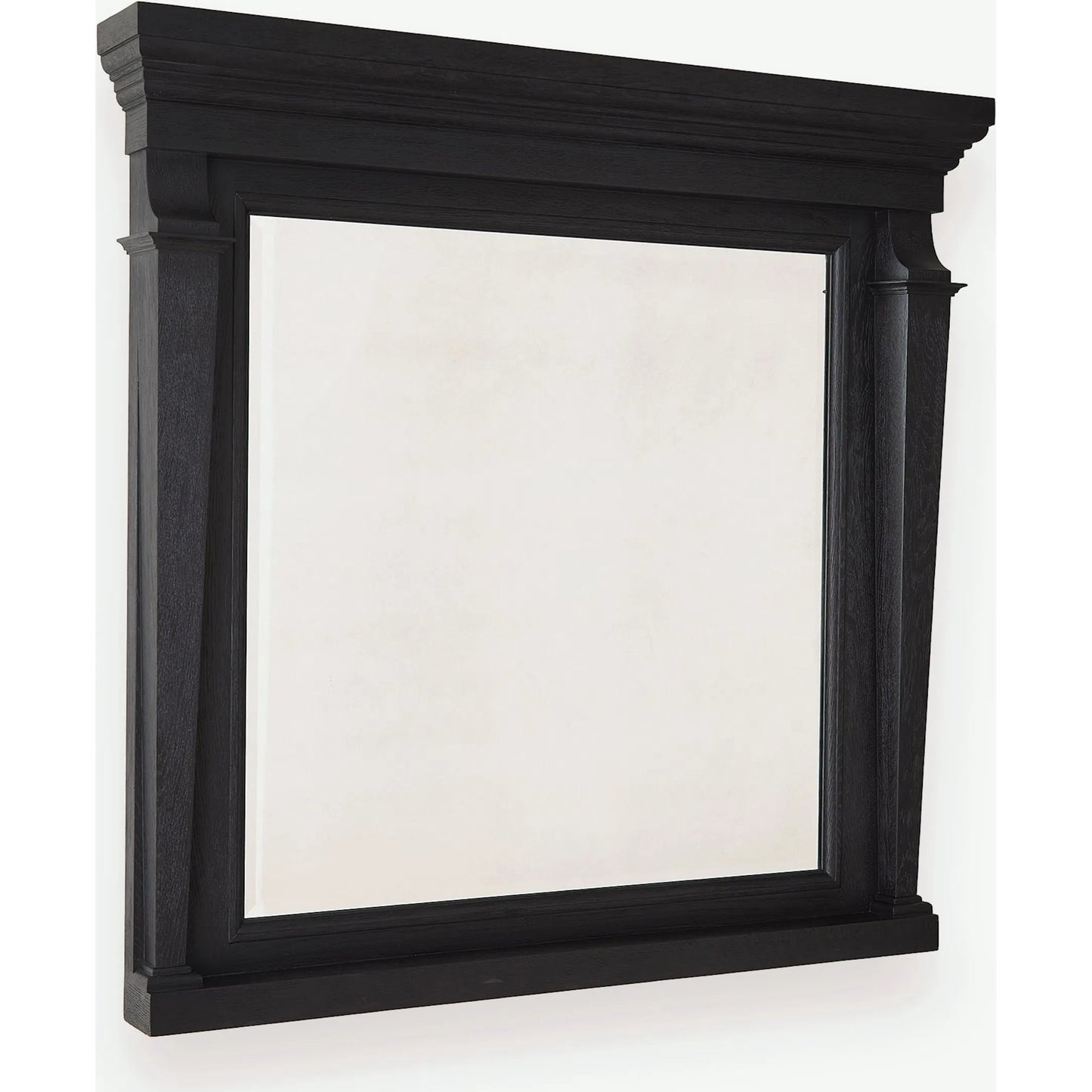 003 SI-2323839 | Additional Silo | Josephine Mirror by Global Views in black and blackened oak. Made from unique in a unique style.