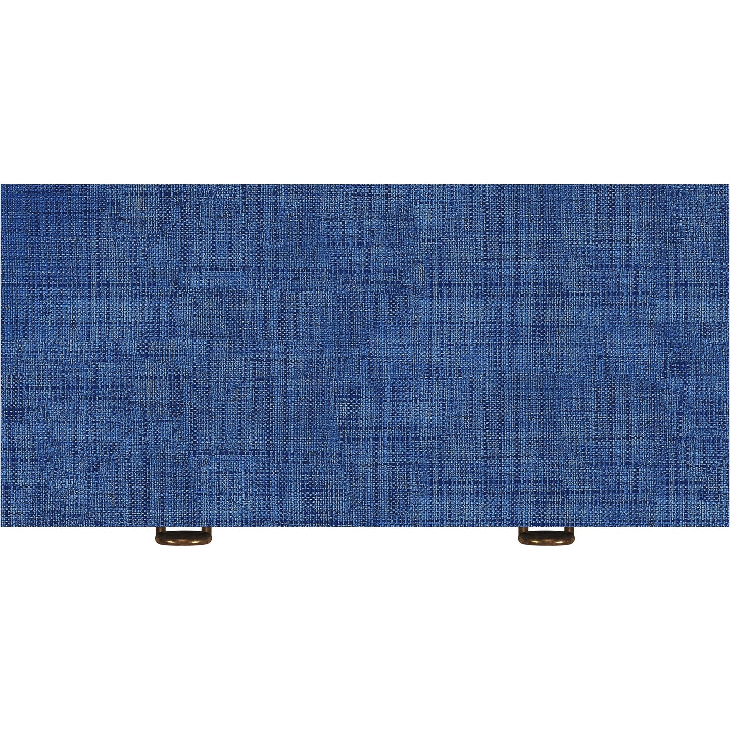 004 SI-2448125 | Additional Silo | Chatham Console Table by Butler Specialty Company in blue raffia. Made from gmelina arborea wood, mdf, maple veneer, raffia, aluminum in a unique style.