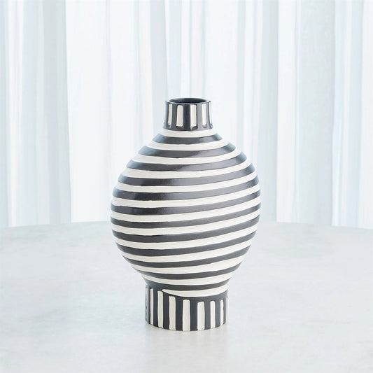 Colbert Vase by Global Views in white. Made from unique in a unique style.