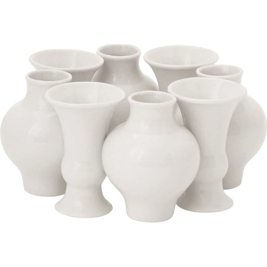 001 SR-700952 | Primary Silo | Chinoise Bud Wreath by Global Views. Made from porcelain in a transitional style.