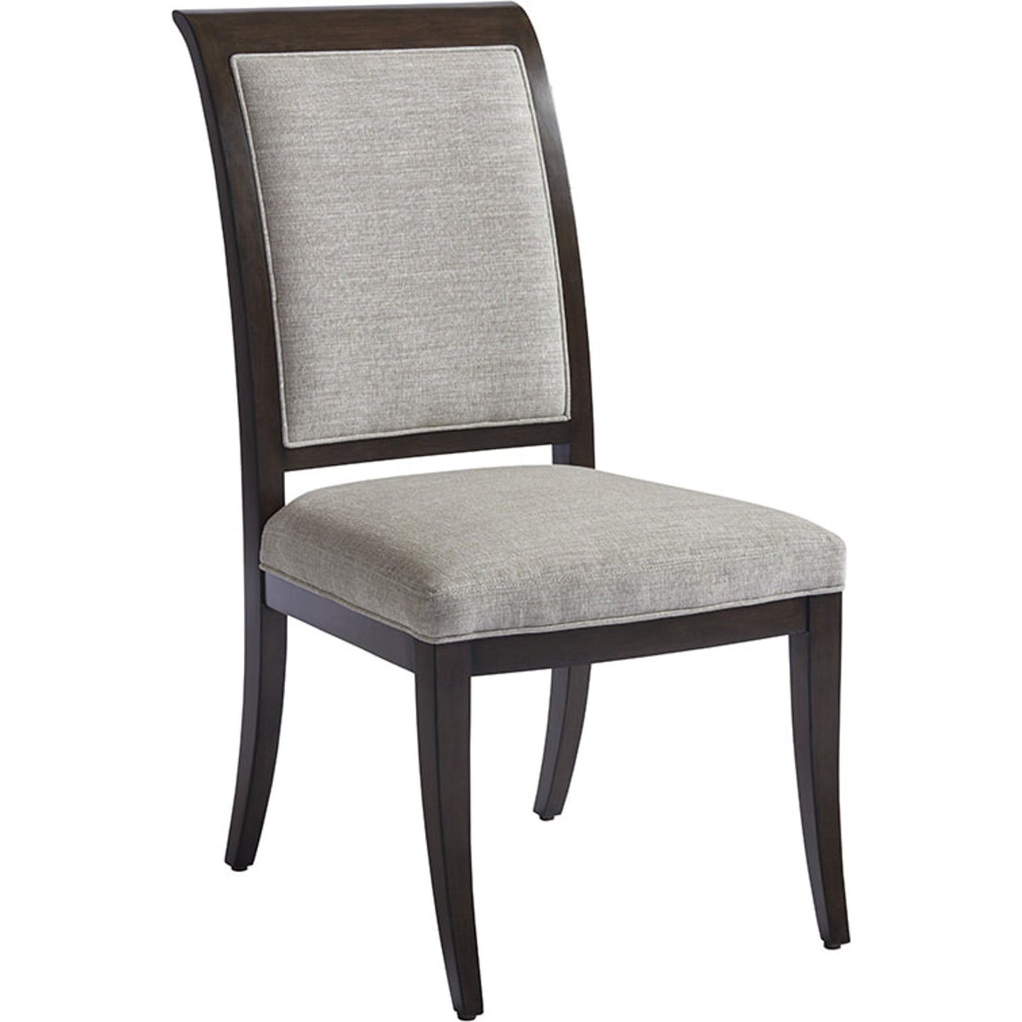 001 SR-834924 | Additional Silo | Kathryn Upholstered Side Chair by Barclay Butera in gray. Made from unique in a transitional style.