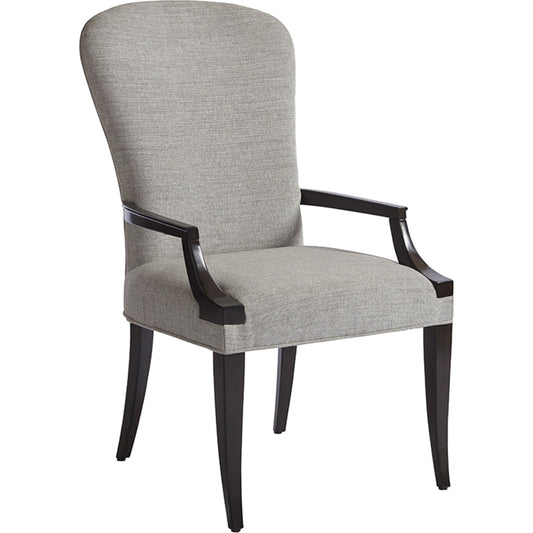 Schuler Upholstered Arm Chair by Lexington in gray. Made from unique in a transitional style.