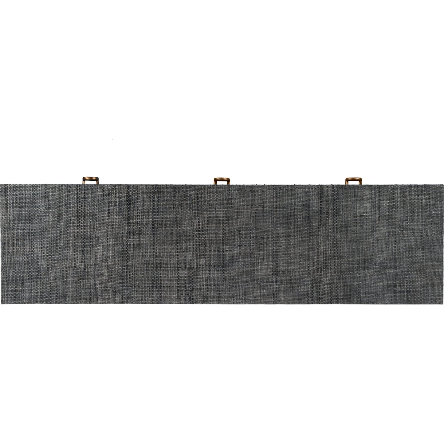 007 SI-2077874 | Additional Silo | Chatham 3-Drawer Raffia Sideboard by Butler Specialty Company in charcoal and charcoal raffia. Made from gmelina beechwood solids, mdf panel with maple veneer, raffia, aluminium in a modern style.