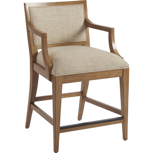 Eastbluff Upholstered Counter Stool by Lexington. Made from unique in a transitional style.