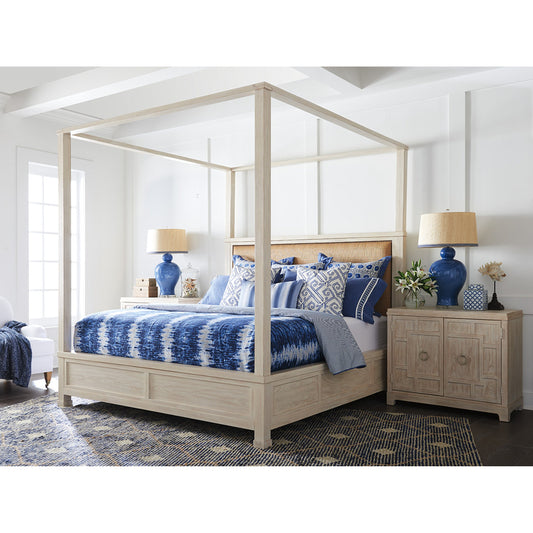 Shorecliff Canopy Bed by Barclay Butera. Made from unique in a cottage & farmhouse style.