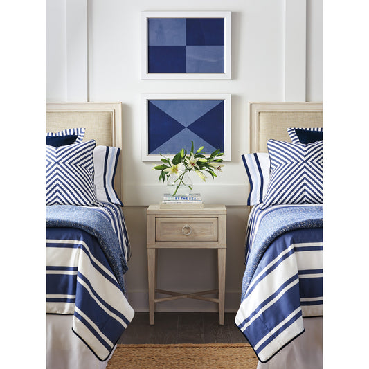 Clay Night Table by Barclay Butera. Made from unique in a traditional style.