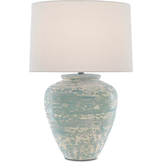 Mimi Table Lamp by Currey and Company. Made from ceramic in a coastal style.