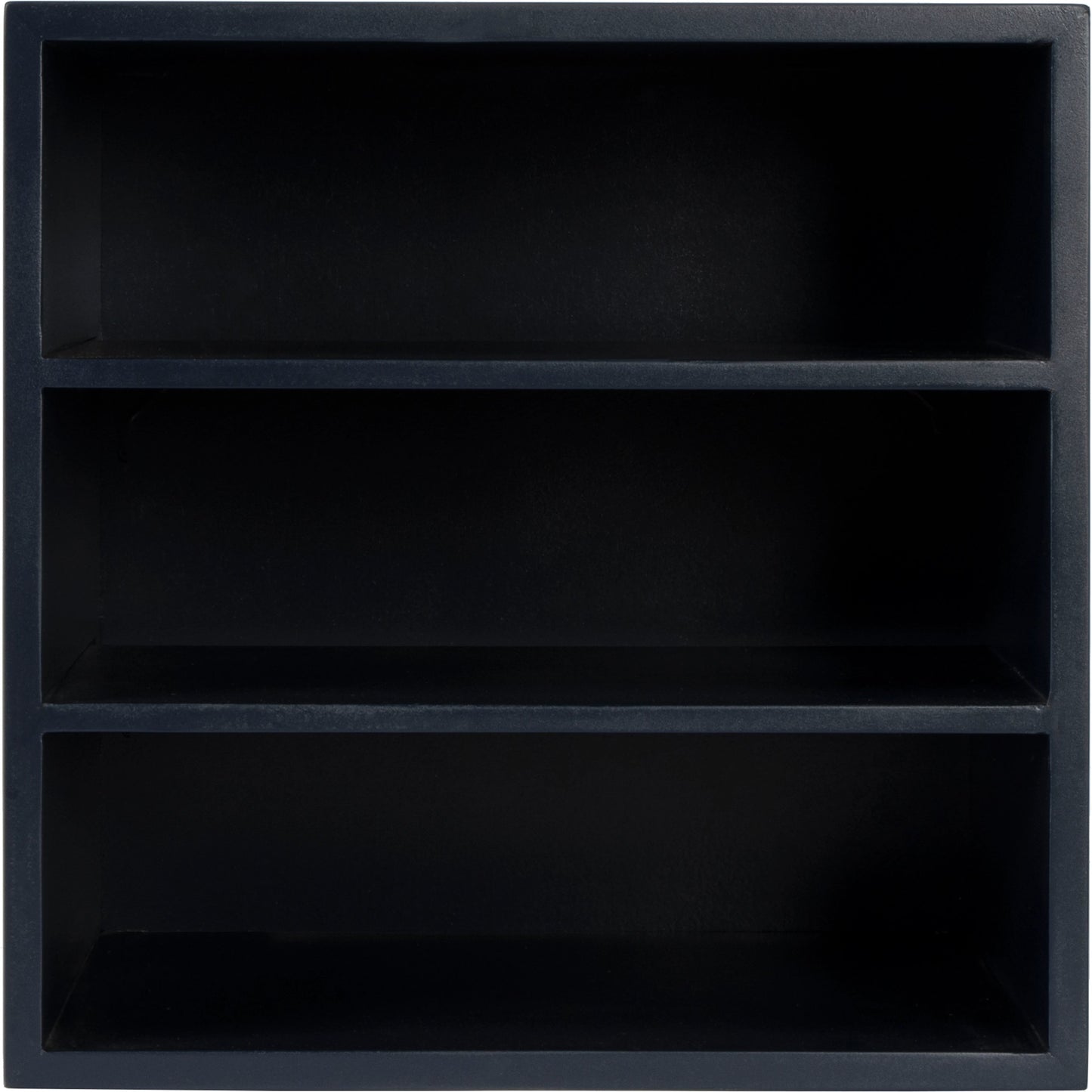002 SI-2021915 | Additional Silo | Cornelius Stackable Bookcase Organizer by Butler Specialty Company in blue. Made from mdf, cherry veneer in a modern style.