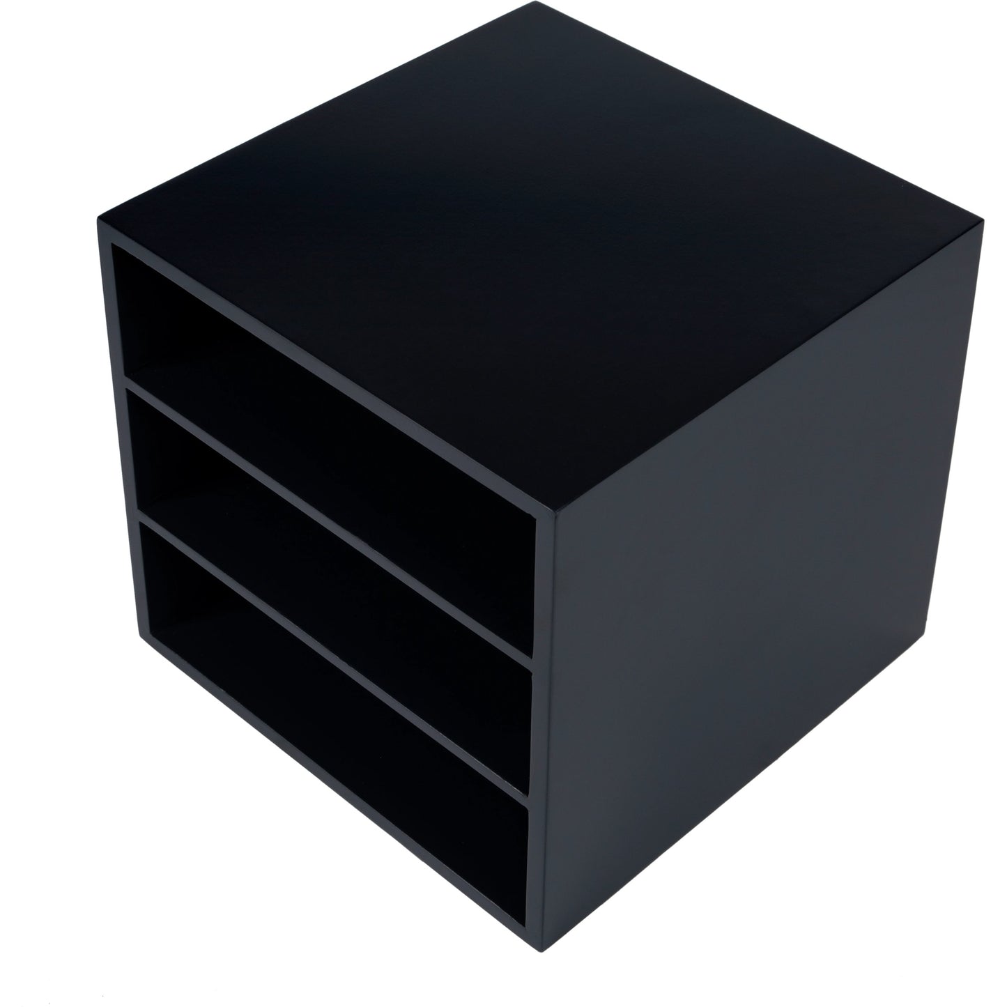 005 SI-2021915 | Additional Silo | Cornelius Stackable Bookcase Organizer by Butler Specialty Company in blue. Made from mdf, cherry veneer in a modern style.